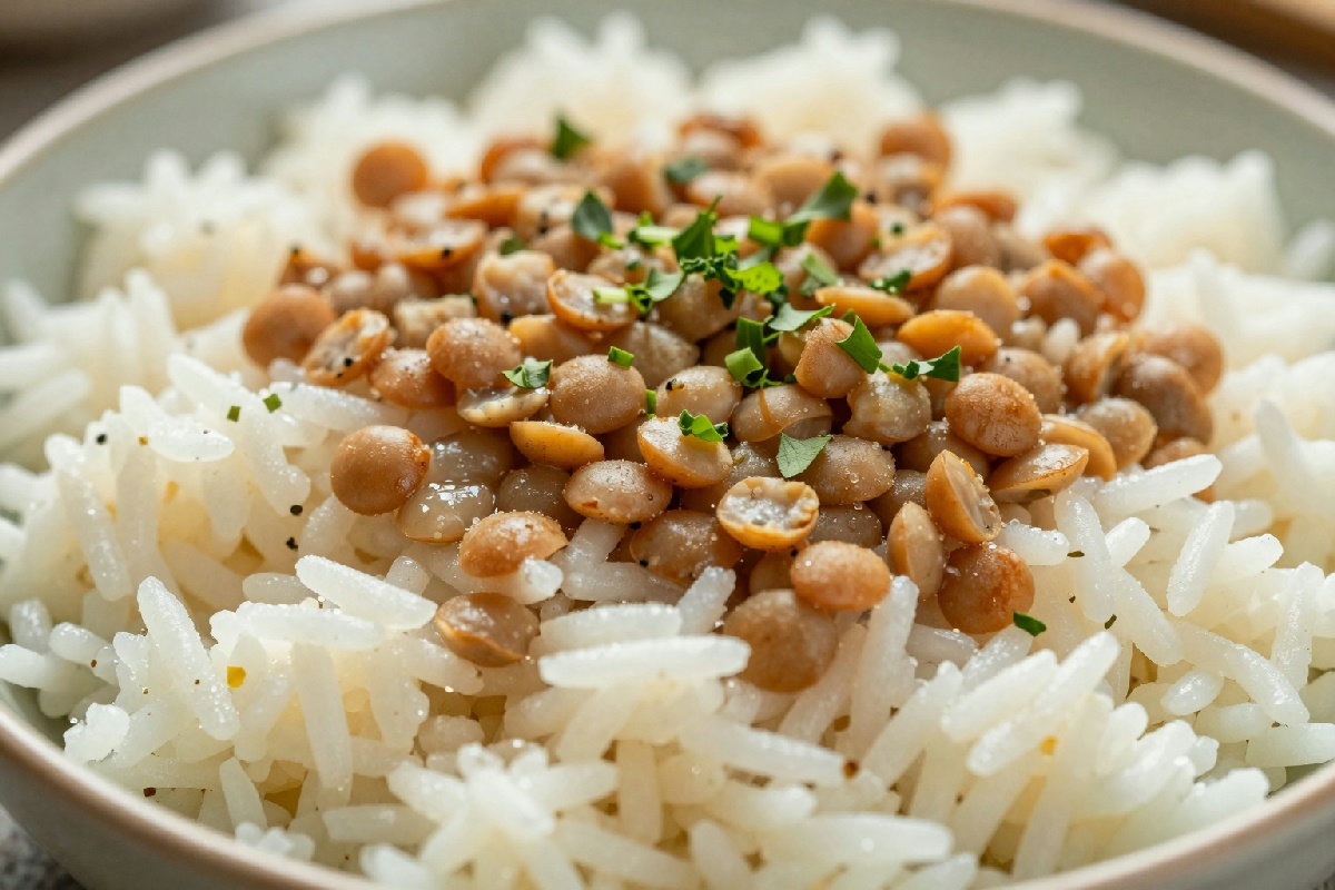 Bilanciare riso e lenticchie: la combinazione ideale per un pasto leggero e appagante